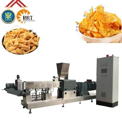 Healthy Fried Doritos Corn Flakes Snacks Food Production Line Machinery