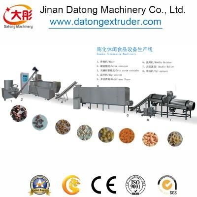 Automatic High Quality Puffed Extruded Corn Snack Food Making Machine