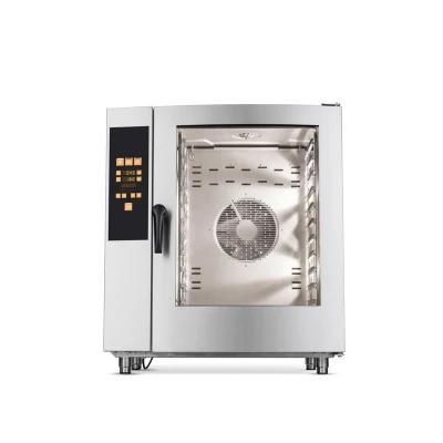 Commercial Electric Combi Oven with Boiler (10 Trays)