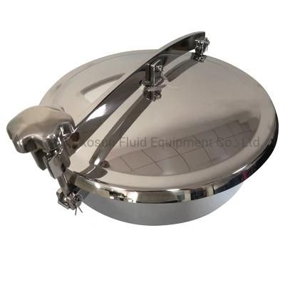 Round Stainless Steel Sanitary Tanker Tank Manhole Cover