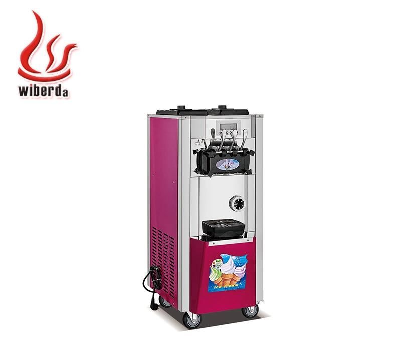 Spraying Soft Ice Cream Machine