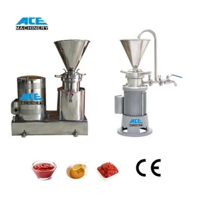 Price of Pharmaceutical Grade Sesame Sauce Making Machine Lab Colloid Mill