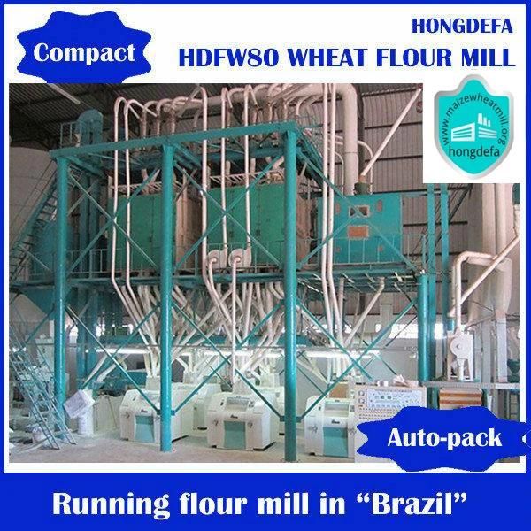 10-500ton Wheat Flour Mill, Wheat Flour Machine