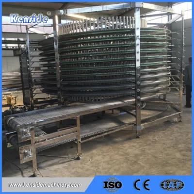 Bread Toast Slice Spiral Cooling Tower for Bakery Equipment