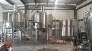 2500L 25hl Three Vessels Brewhouse Micro Brewery Equipment