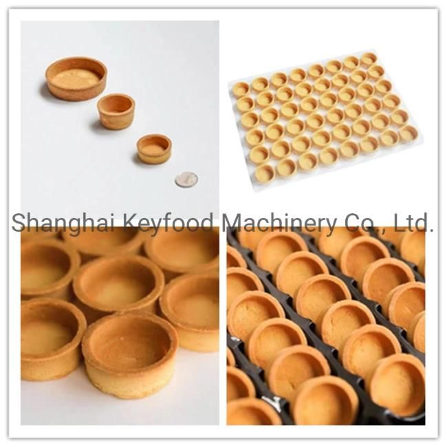 Customized Sweet Pastry Crust Forming Machine Mini Tart Shell Machine