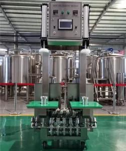 Tiantai 2-Station 2-Tank Semiauto Beer Kegging Equipment Keg Washer Keg Cleaner Keg Rinser