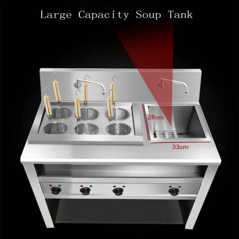 Electric Pasta Cooker with Cabinet for Restaurant & Catering Kitchen Equipment