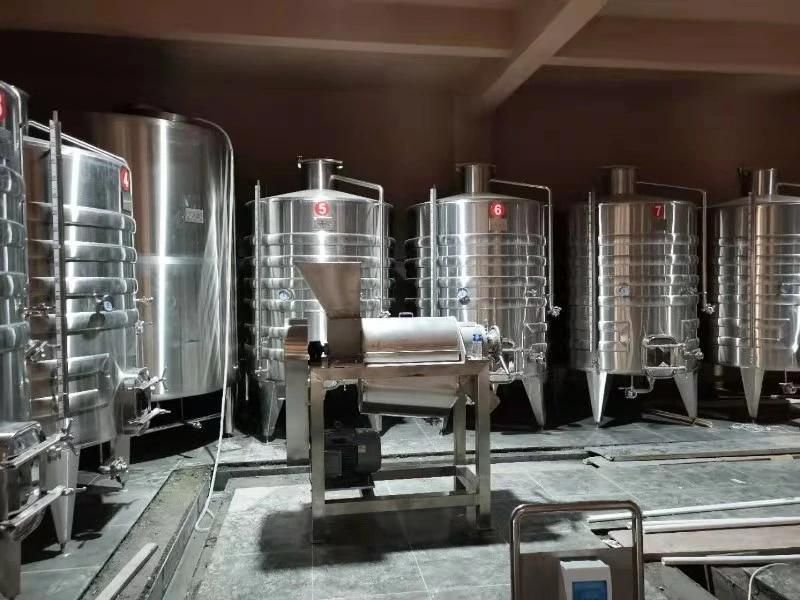 2000L 3000L Wine Fermenter with Cooling Belt