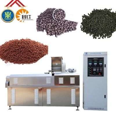 Floating Tilapia Fish Food Extruder Feed Pellet Making Machinery