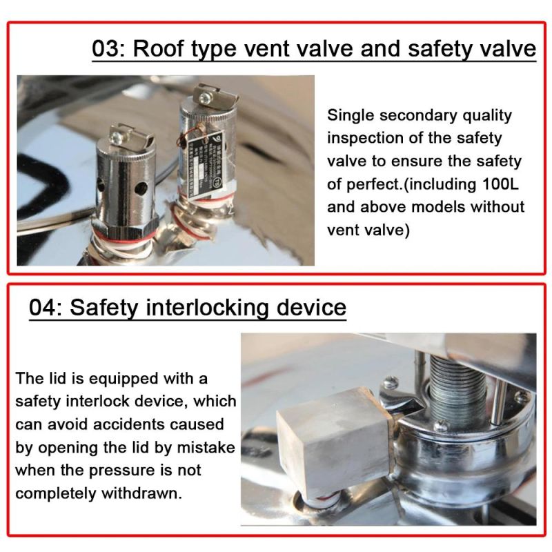 Stainless Steel Vertical High Pressure Steam Sterilizer Autoclave