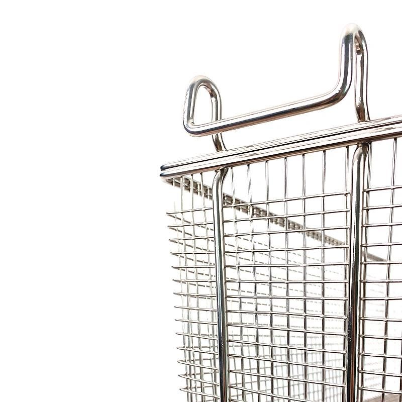 Stainless Steel Fryer Basket with Front Hook