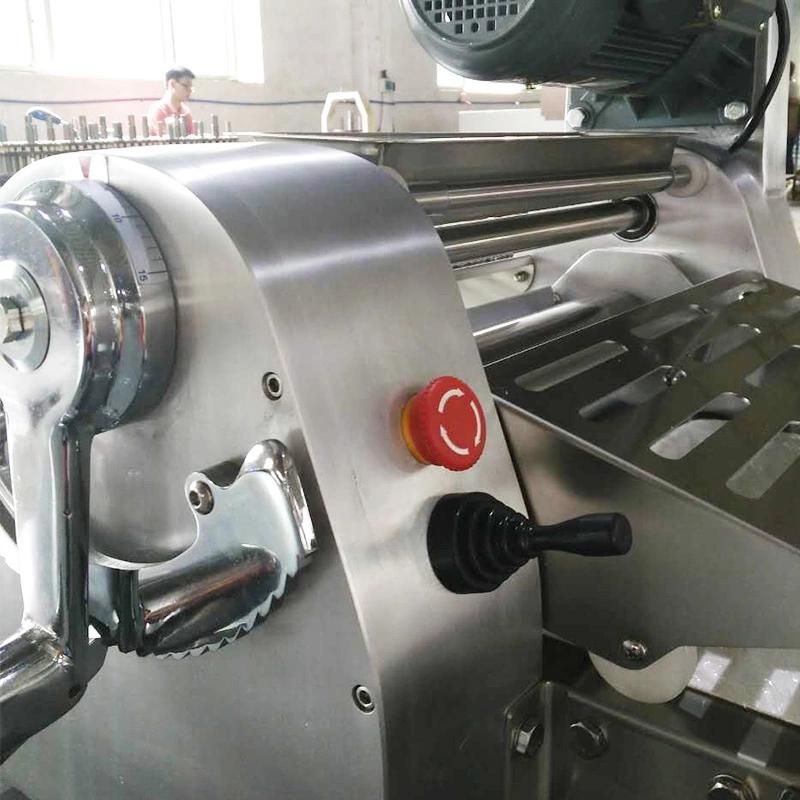 Hongling Full Ss Table Top Roller Sheeter Pizza Bread Croissant Pastry Dough Sheeter