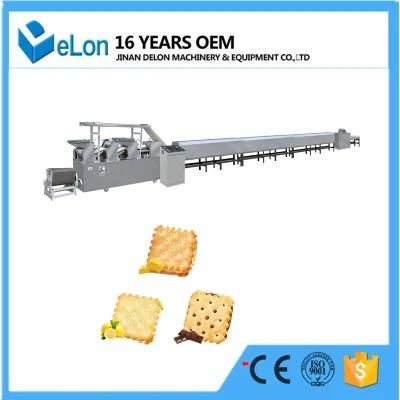 Soft and Hard Sandwich Biscuit Making Machine