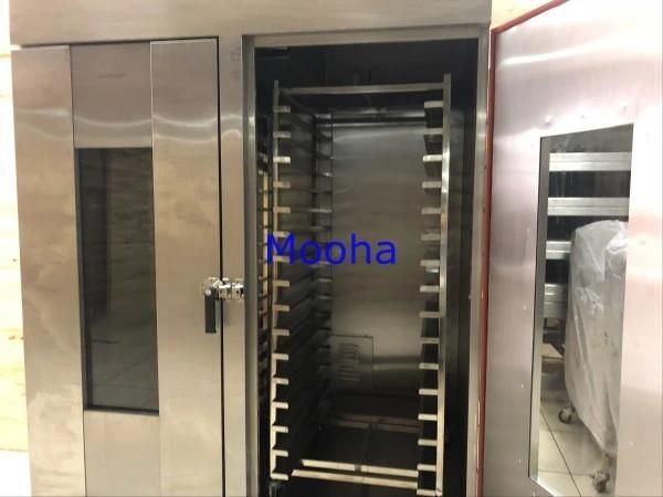 Double Door 64 Trays Industrial Large Bread Bakery Dough Proofer Machine on Sale