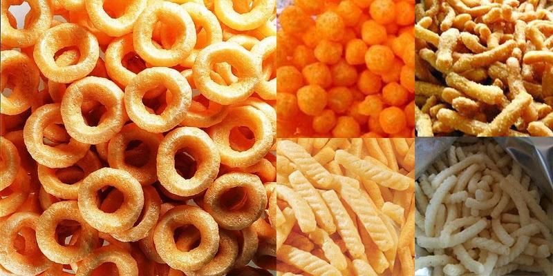 Puffed Extrusion Corn Snack Food Machine