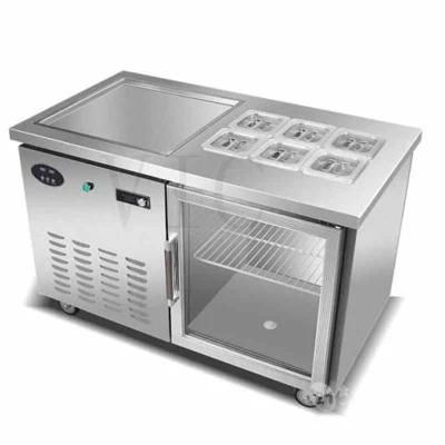 Stainless steel frozen yogurt machine