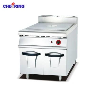 Commercial Gas French Hot-Plate with Cabinet