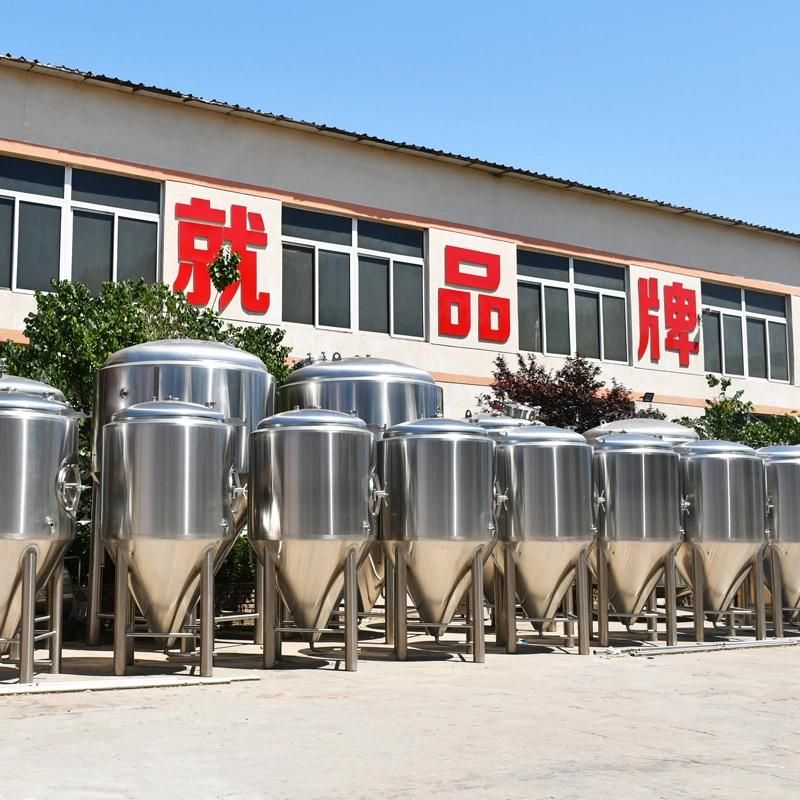 SUS 304 600L Beer Brewing Fermenters for Micro Brewery Fermenting Process