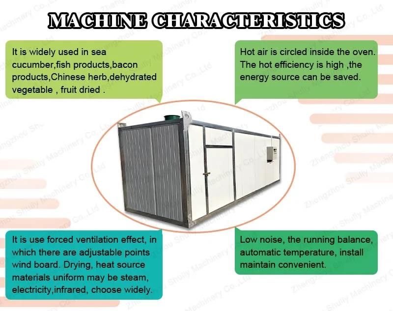 Commercial Heat Pump Vegetable Fruit Sea Food Fish Tea Drying Dryer Oven Dehydrating Machine