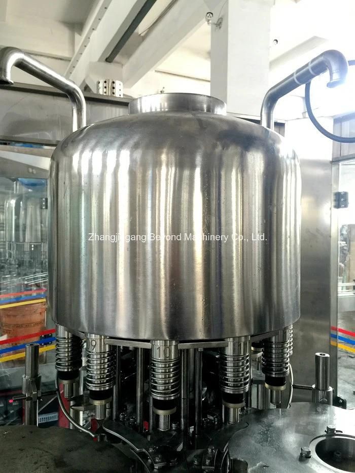 Automatic 4-in-1 Beverage Juice Hot Filler Machinery (RCGF)