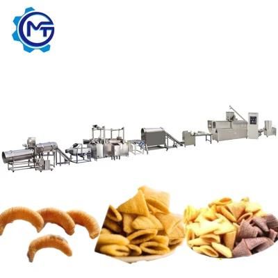 Double Screw Extruder Snack Machine Stainless Steel Bugles/Sala/Rice Crust ...