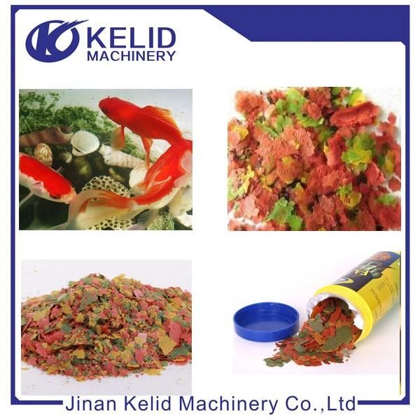 High Quality New Condition Flake Fish Feed Machine