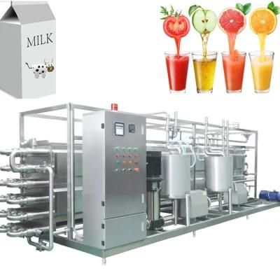 Geling (Shanghai) Automatic Uht Milk Tubular Tube Sterilizer with Deaerator and ...