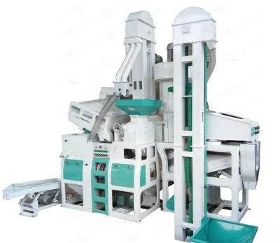 Best Mini Rice Milling Line Combined Rice Mill Machine 1ton Per Hour