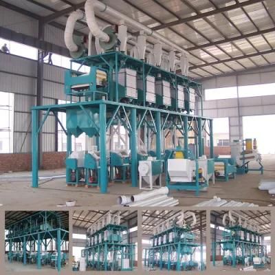 Wheat/Maize/Corn Flour Mill Machine Price, Grain Flour Mill Machine (80t)