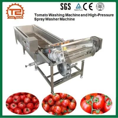 Tomato Washing Machine and High-Pressure Spray Washer Machine