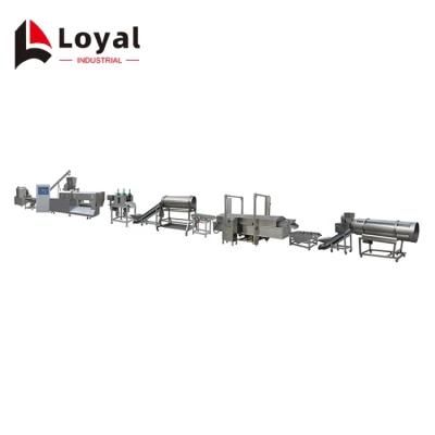 Stainless Steel Fried Triangle Corn Chips Production Line