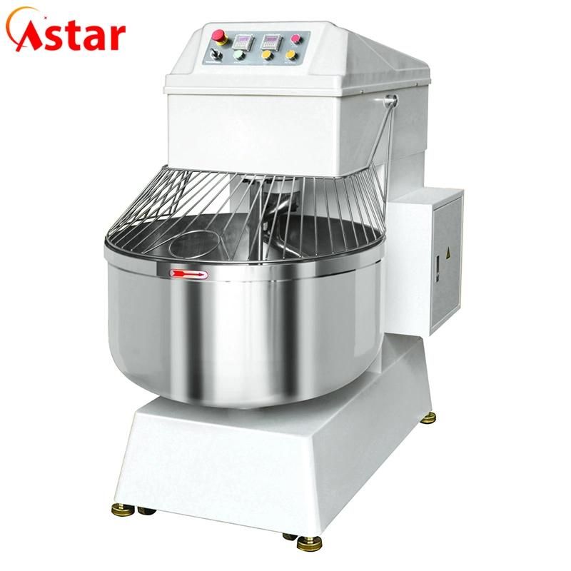 Industrial Commercial Machine Cake Bread Kneader Machine Planetary Spiral Dough Mixer High Double Speed for Dough Mixing