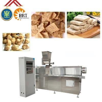 Expanded Nuggets Machine Soya Bean Production Textured Protein Extrusion Machinery