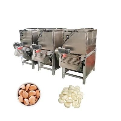 High Quality 200-300kg Chain Type Garlic Peeling Machine