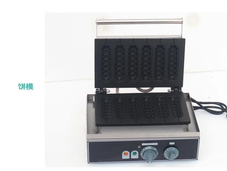 6PCS Non-Stick Crisp Muffin Waffle Machine