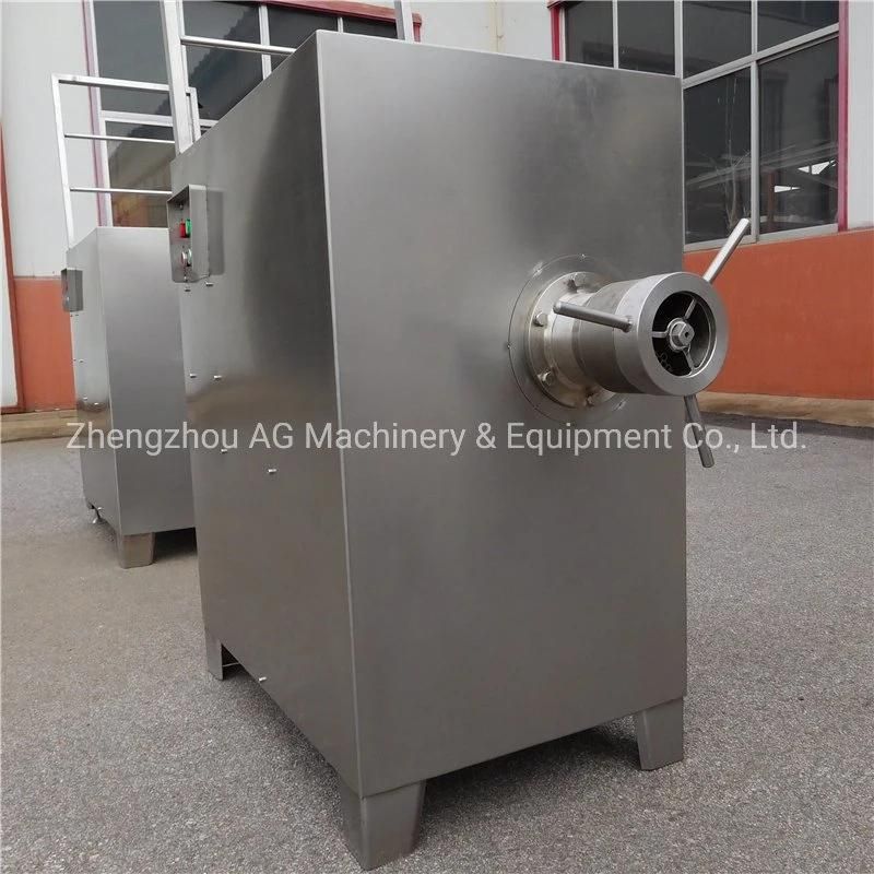 Industrial Frozen Chicken Meat Processing Grinder Machine