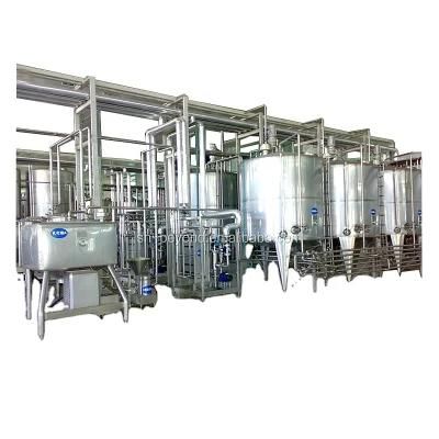 Factory Customized yogurt plant full-auto material dissolving system yogurt production ...