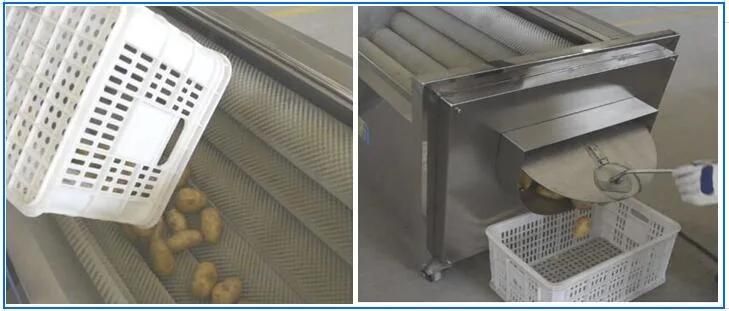 Semi Automatic Fresh Potato Chips and Cassava Chips Processing Line