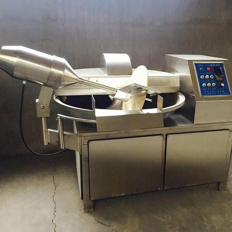 Big Output Bowl Cutter Meat Bowl Chopper with Auto Loading System