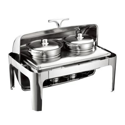 Oblong Roll Topchafer for Soup, Chafing Dish - Basic Series