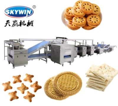 Soda Crackers Making Machine Biscuit Hard &amp; Soft Biscuti Production Line