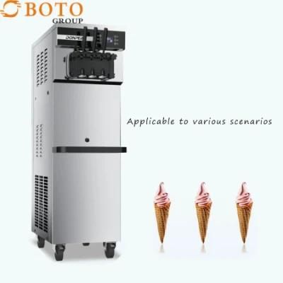 Ice Cream Machine Cone Soft Cup Filling Yogurt Ice Cream Making Machine