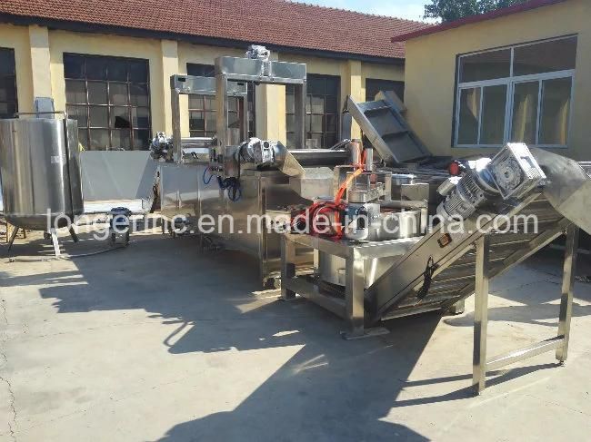 Fully Automatic French Fries Making Machine Potato Chips Making Machine