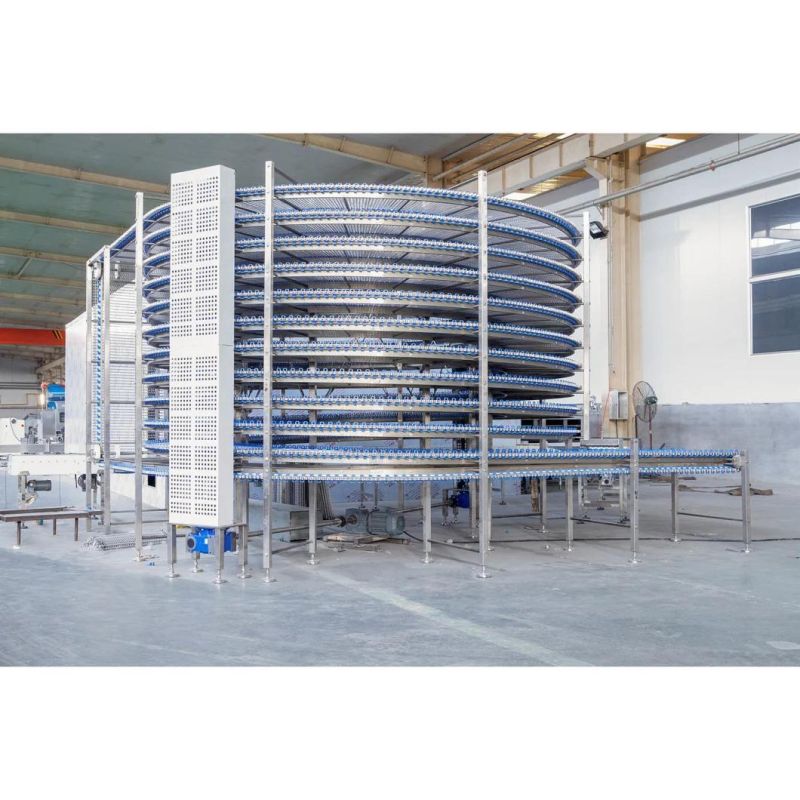 Automatic Industial Baking Toast Bread Machines Cooling Tower