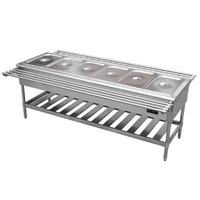 Stainless Steel Electric Bain Marie, Thermostat Control