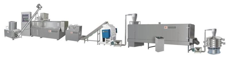 Saibainuo Japanese Panko Bread Crumbs Crusher Crushing Manufacturing Plant Extruder Processing Production Breadcrumb Making Machine Line Equipment