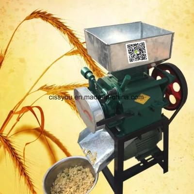 Instant Oat Beans Rice Corn Flakes Flaking Making Machine