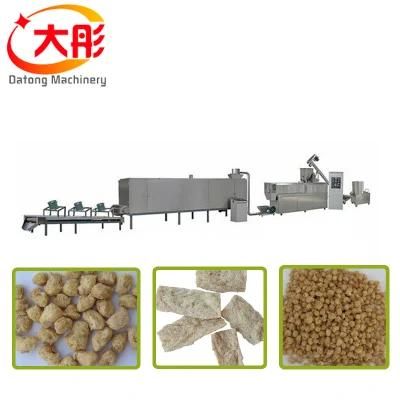 Twin-Screw Extruded Textured Soy Protein Tvp Tsp Mock Meat Factory Plant Solution ...