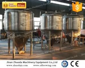 Mini Beer Factory Equipment Brewery Stainless Steel 500 Liters Beer Microbrewing Equipment